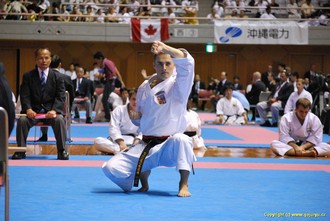 Vladimír Míček na okinawském turnaji