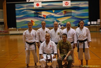 Zástupci Ryuei-Ryu a český team na Okinawě